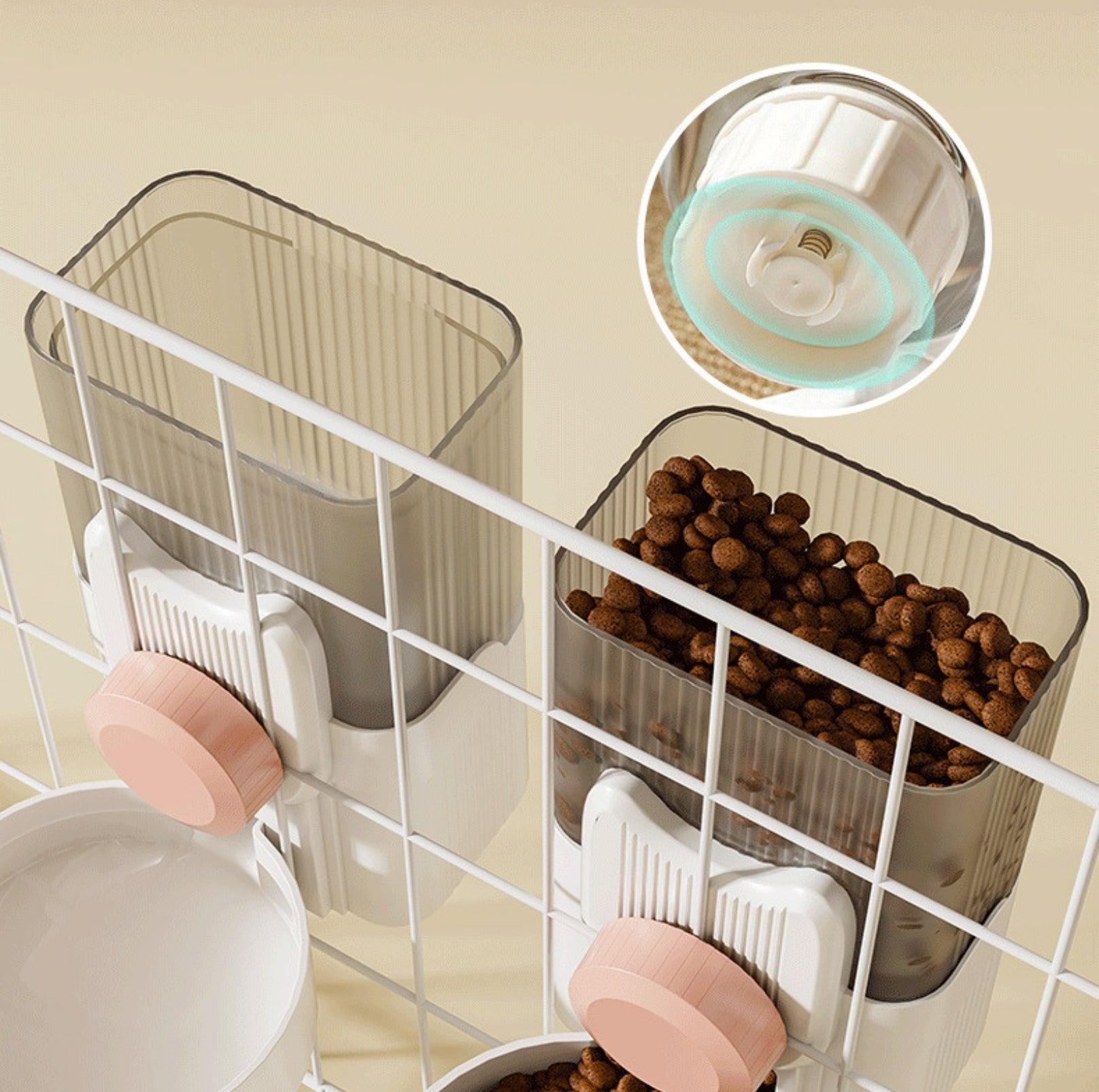 Modern Stylish Pet Hang & Sip Water and Food Feeder - {{product.type}} - PawPawUp
