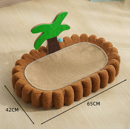 Multifunctional Cat Scratcher Bed - {{product.type}} - PawPawUp