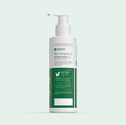 NAS 3,6,9 Omega Bespoke formulation Cat Oil-200ml - {{product.type}} - PawPawUp