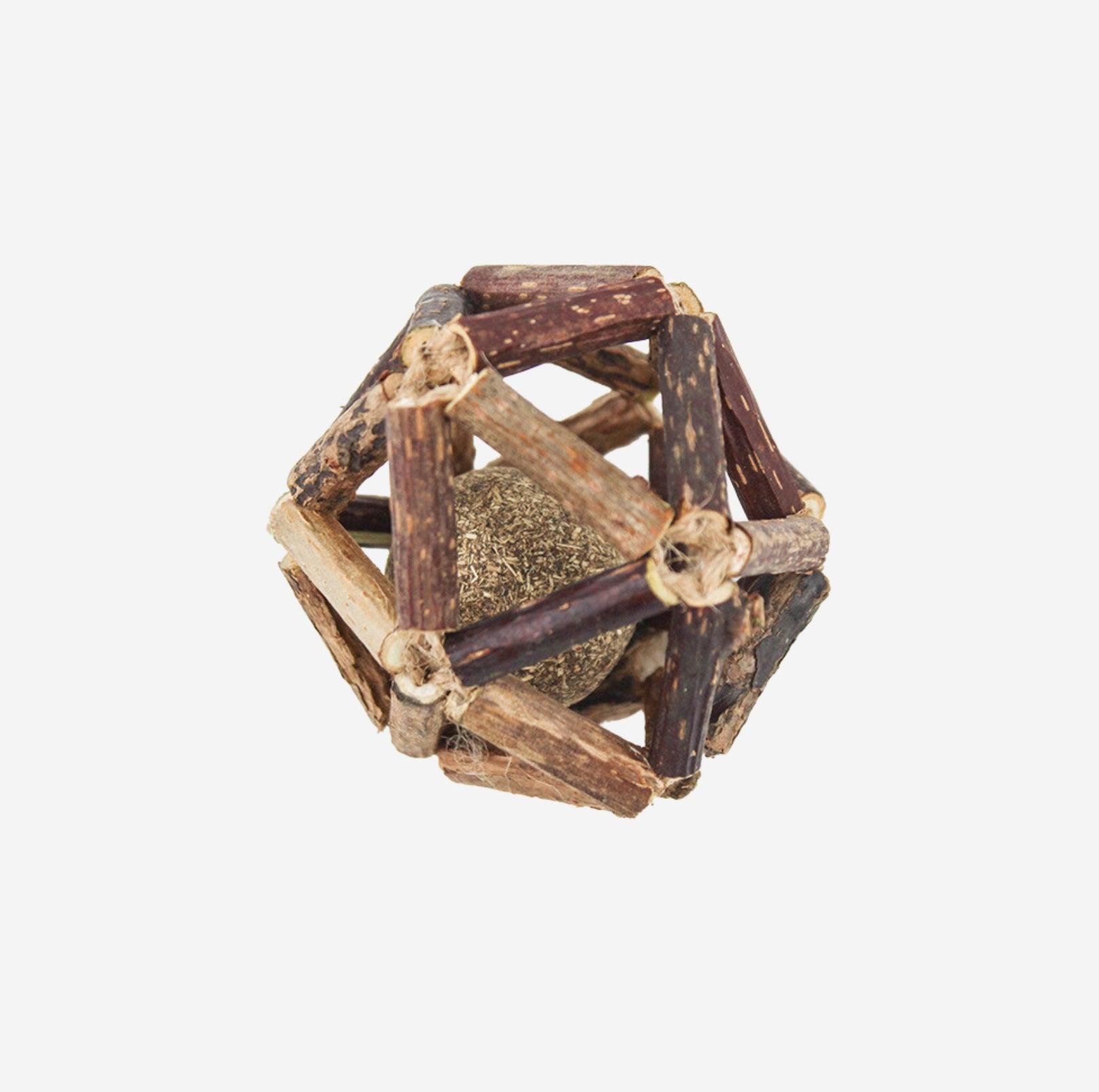 Natural Catnip & Silvervine Ball Cat Toys - Stress Relief for Delighted Cats - {{product.type}} - PawPawUp