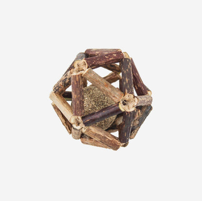 Natural Catnip & Silvervine Ball Cat Toys - Stress Relief for Delighted Cats - {{product.type}} - PawPawUp