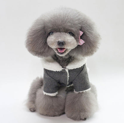 Nordic-Style Dog Cotton Jacket - {{product.type}} - PawPawUp