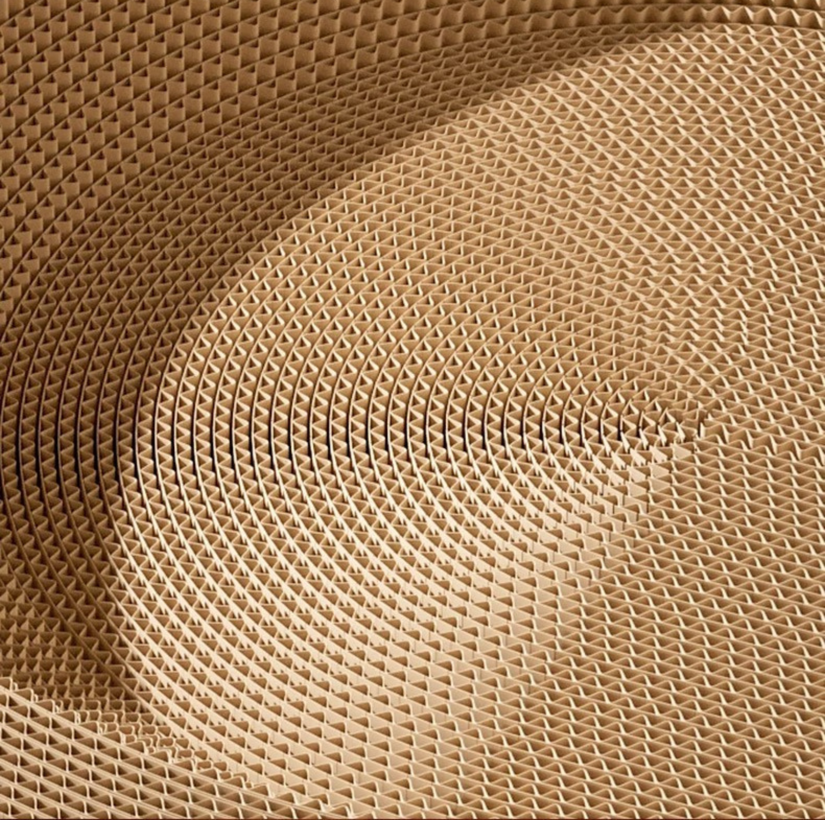 Oversized Oval Corrugated Cat Scratcher Lounge - {{product.type}} - PawPawUp
