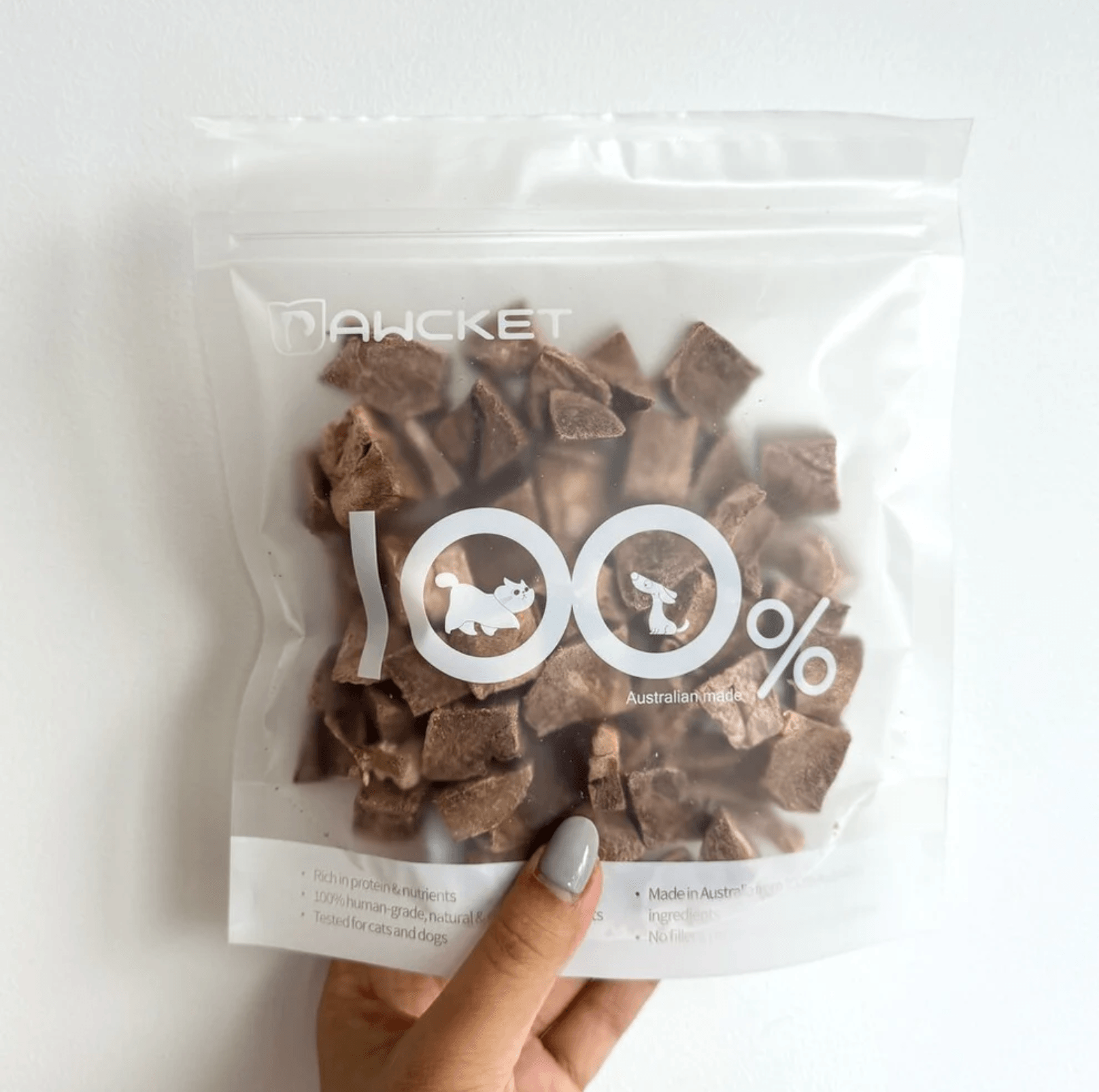 Pawcket Freeze-Dried Raw Lamb Heart Treat - {{product.type}} - PawPawUp