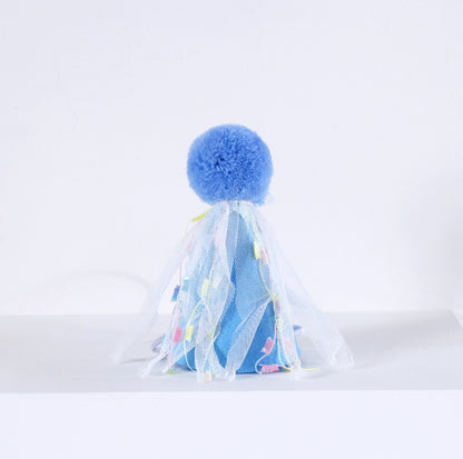 Pet Pom-pom and Tassel Party Birthday Hat Accessories - {{product.type}} - PawPawUp