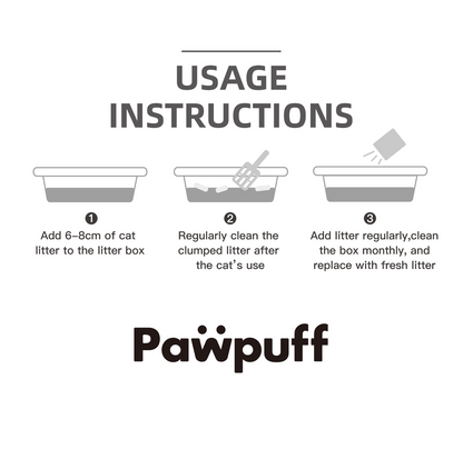 Pet Show PawPuff Tapioca Multiblend Cat Litter - Tofu, Tapioca, Corn & Mineral, 7.6kg - {{product.type}} - PawPawUp