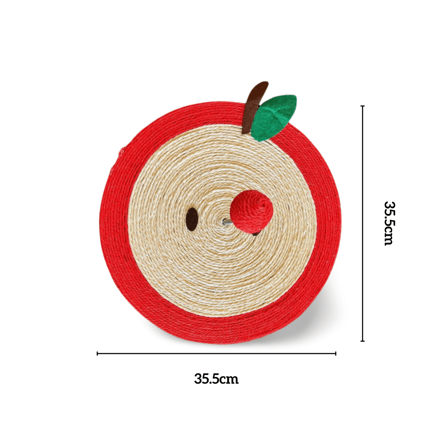 Playful Sisal Spring Ball Cat Scratcher - {{product.type}} - PawPawUp