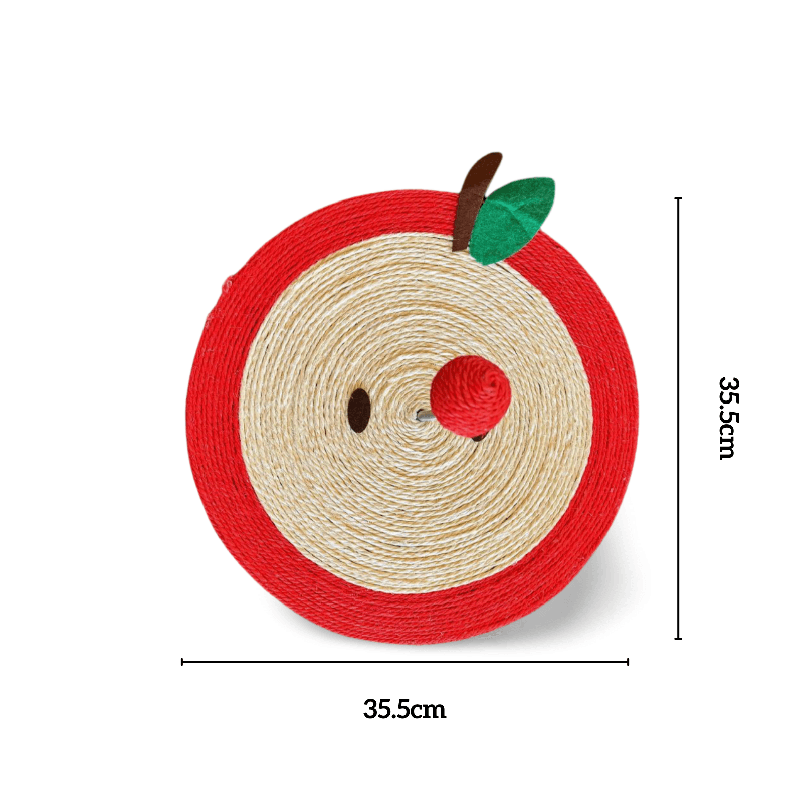 Playful Sisal Spring Ball Cat Scratcher - {{product.type}} - PawPawUp