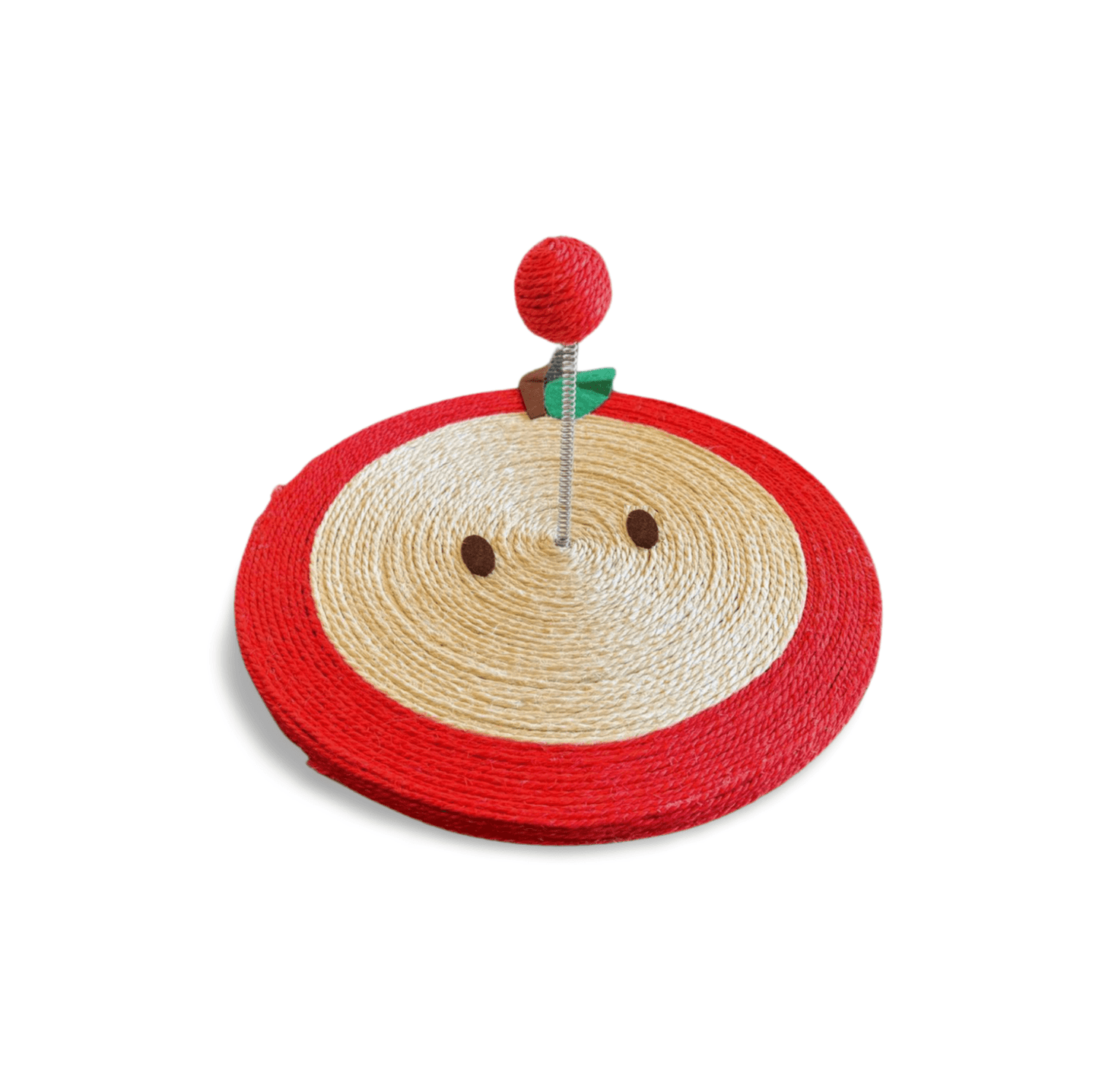 Playful Sisal Spring Ball Cat Scratcher - {{product.type}} - PawPawUp