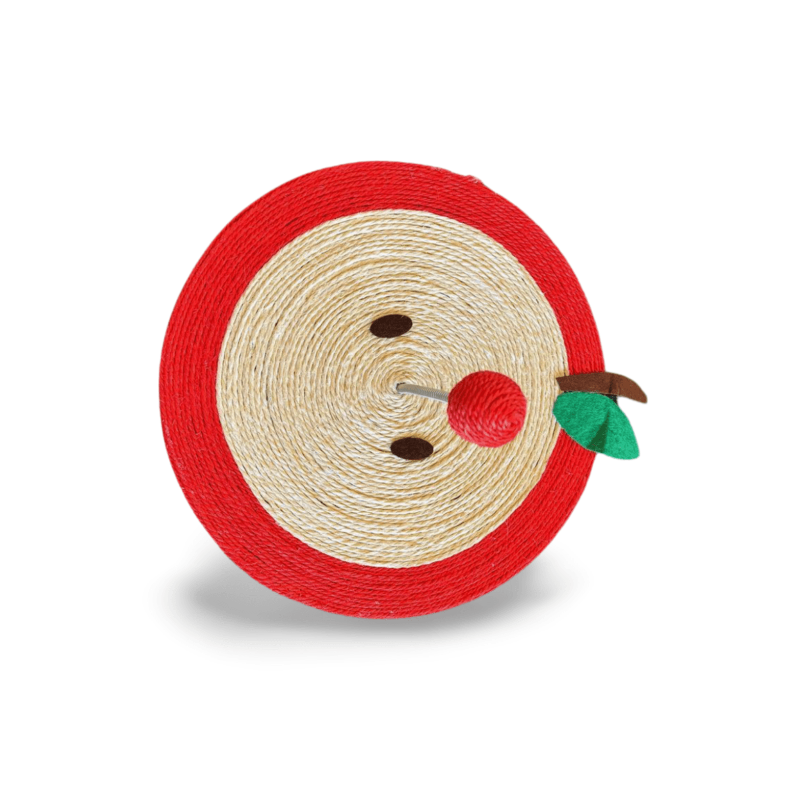 Playful Sisal Spring Ball Cat Scratcher - {{product.type}} - PawPawUp