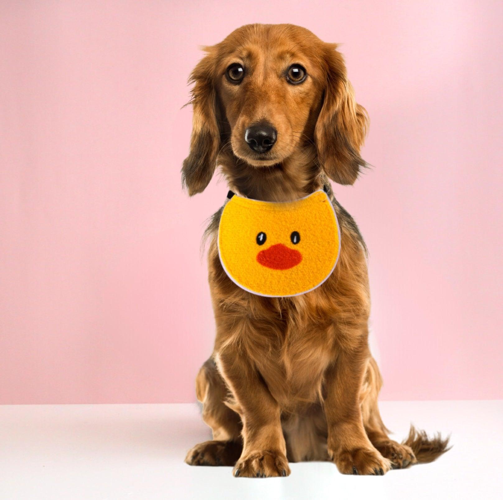 Plush Cartoon Design Pet Bib for Cats & Small Dogs - {{product.type}} - PawPawUp