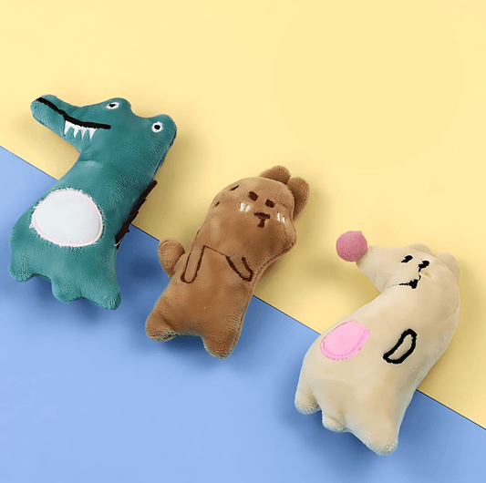 Plush Small Cat Toy with Catnip - {{product.type}} - PawPawUp