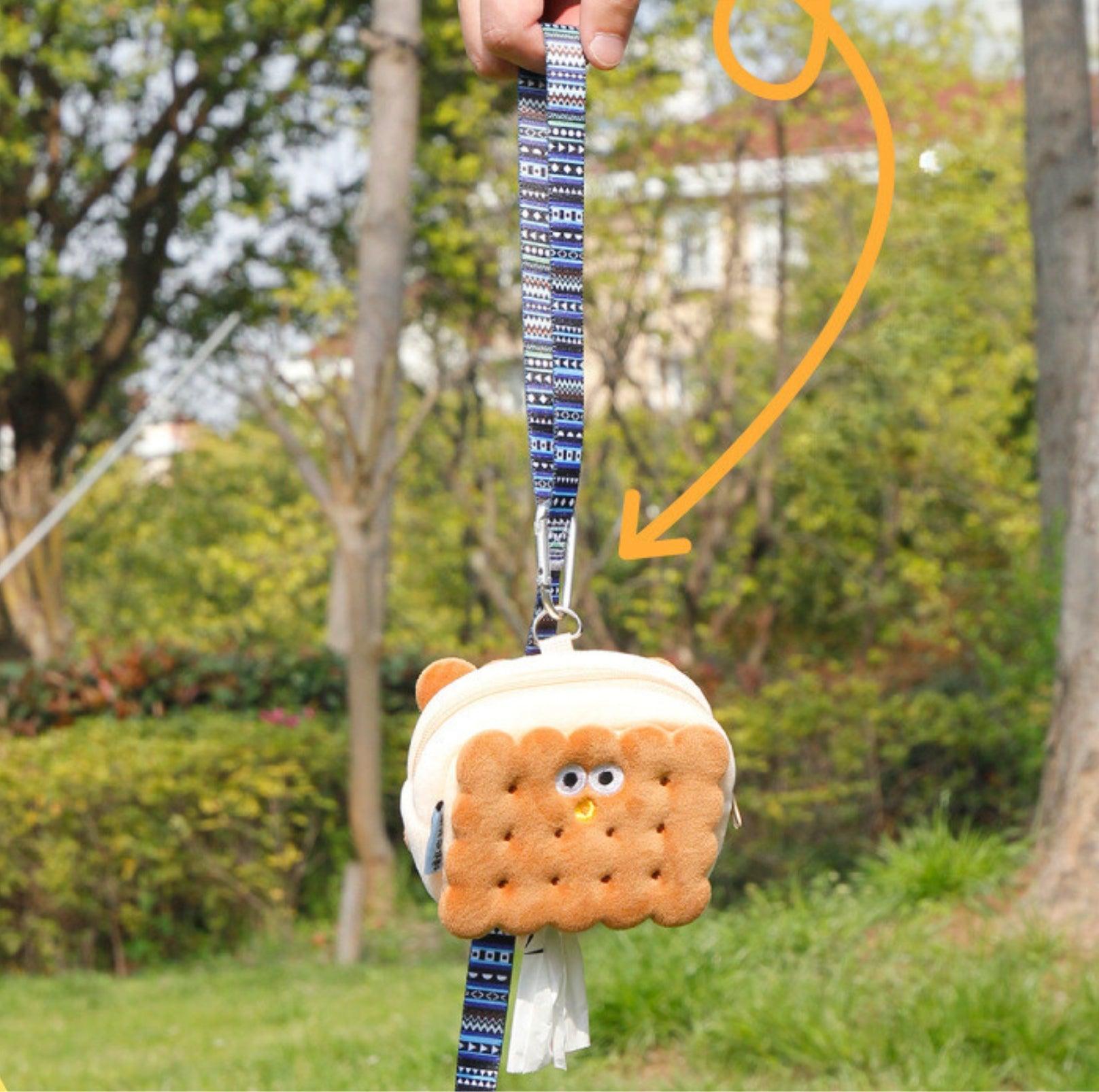 PurLab Biscuit-Shaped Pet Waste Bag Holder - {{product.type}} - PawPawUp