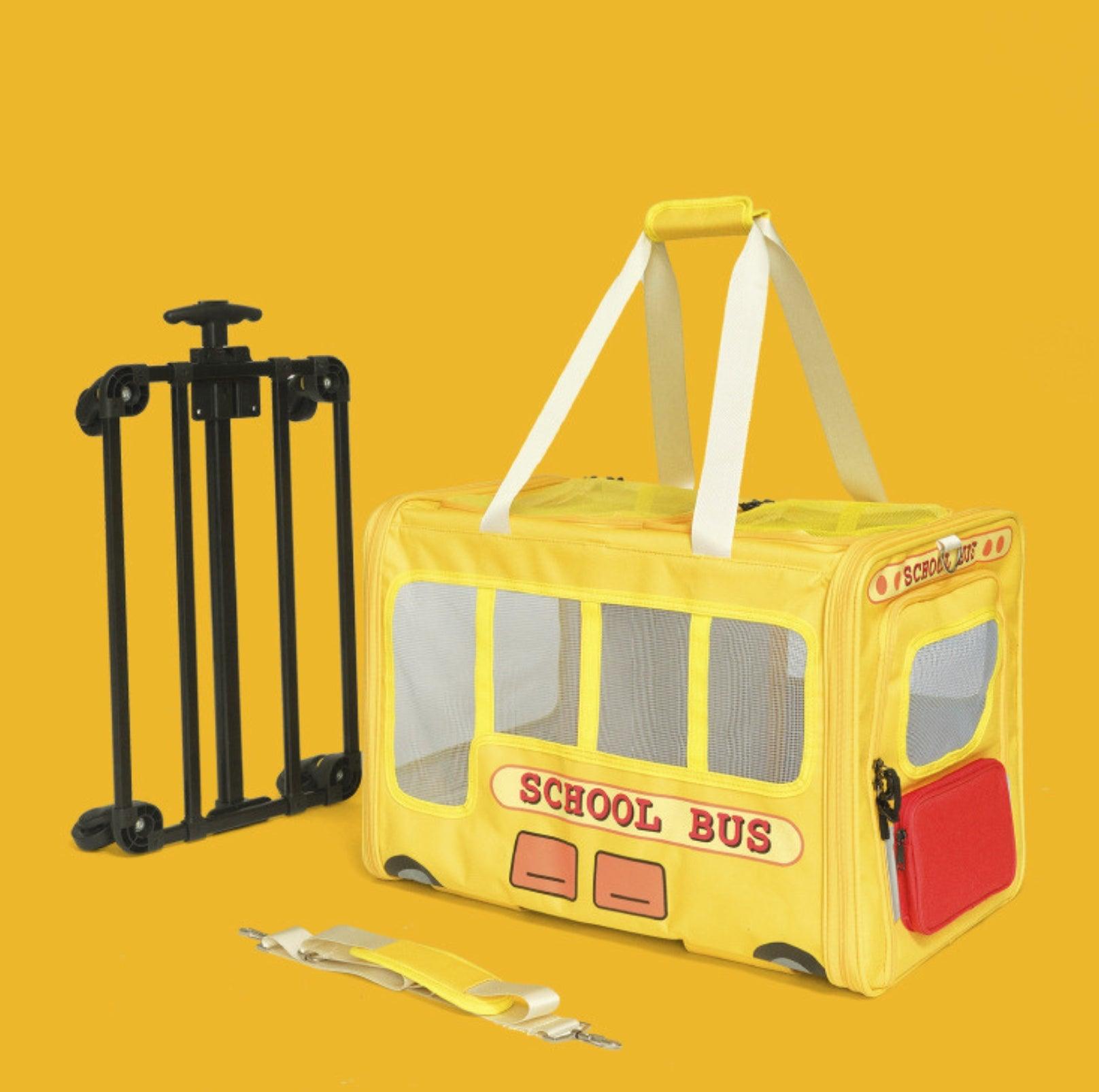 PurLab Multifunctional School Bus Pet Travel Carrier Cat Carrier - {{product.type}} - PawPawUp