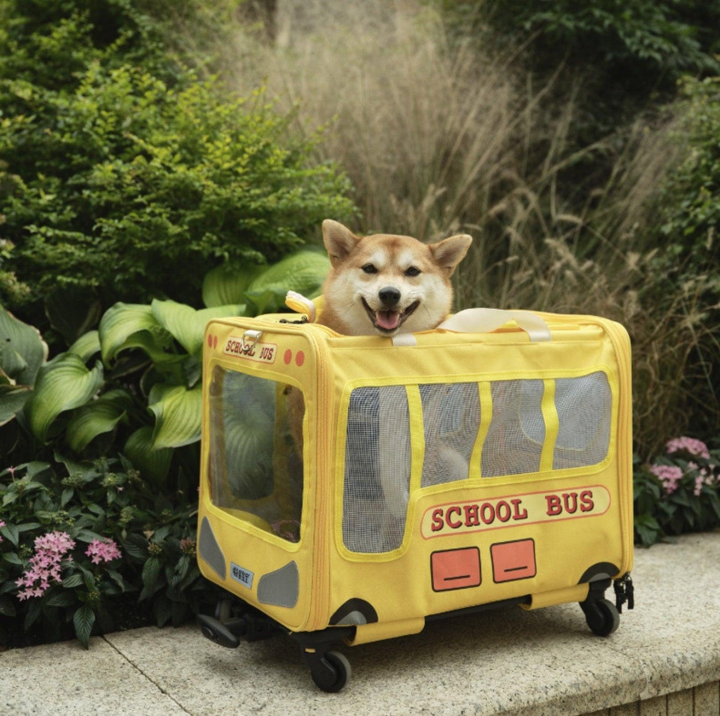 PurLab Multifunctional School Bus Pet Travel Carrier Cat Carrier - {{product.type}} - PawPawUp