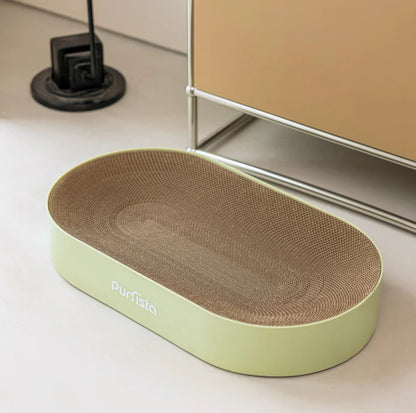 Purrista Extra Large Oval Cat Scratcher - {{product.type}} - PawPawUp