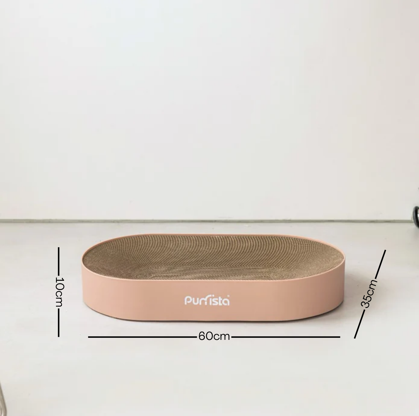 Purrista Extra Large Oval Cat Scratcher - {{product.type}} - PawPawUp