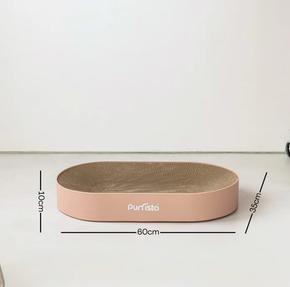 Purrista Extra Large Oval Cat Scratcher - {{product.type}} - PawPawUp