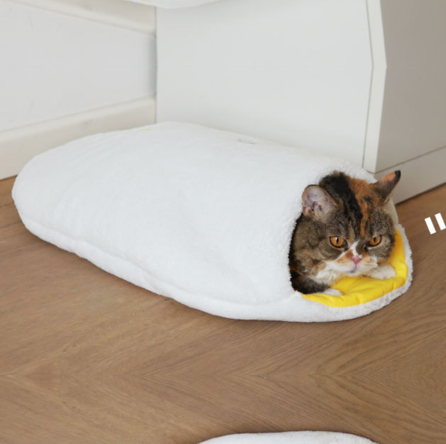 Purroom Little Chicken Cat Sleeping Bag & Mat - {{product.type}} - PawPawUp