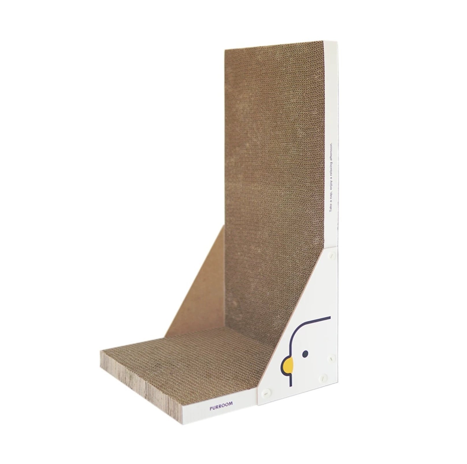PURROOM Little Chicken Series - Freestanding Large L-Shaped Cat Scratcher - {{product.type}} - PawPawUp
