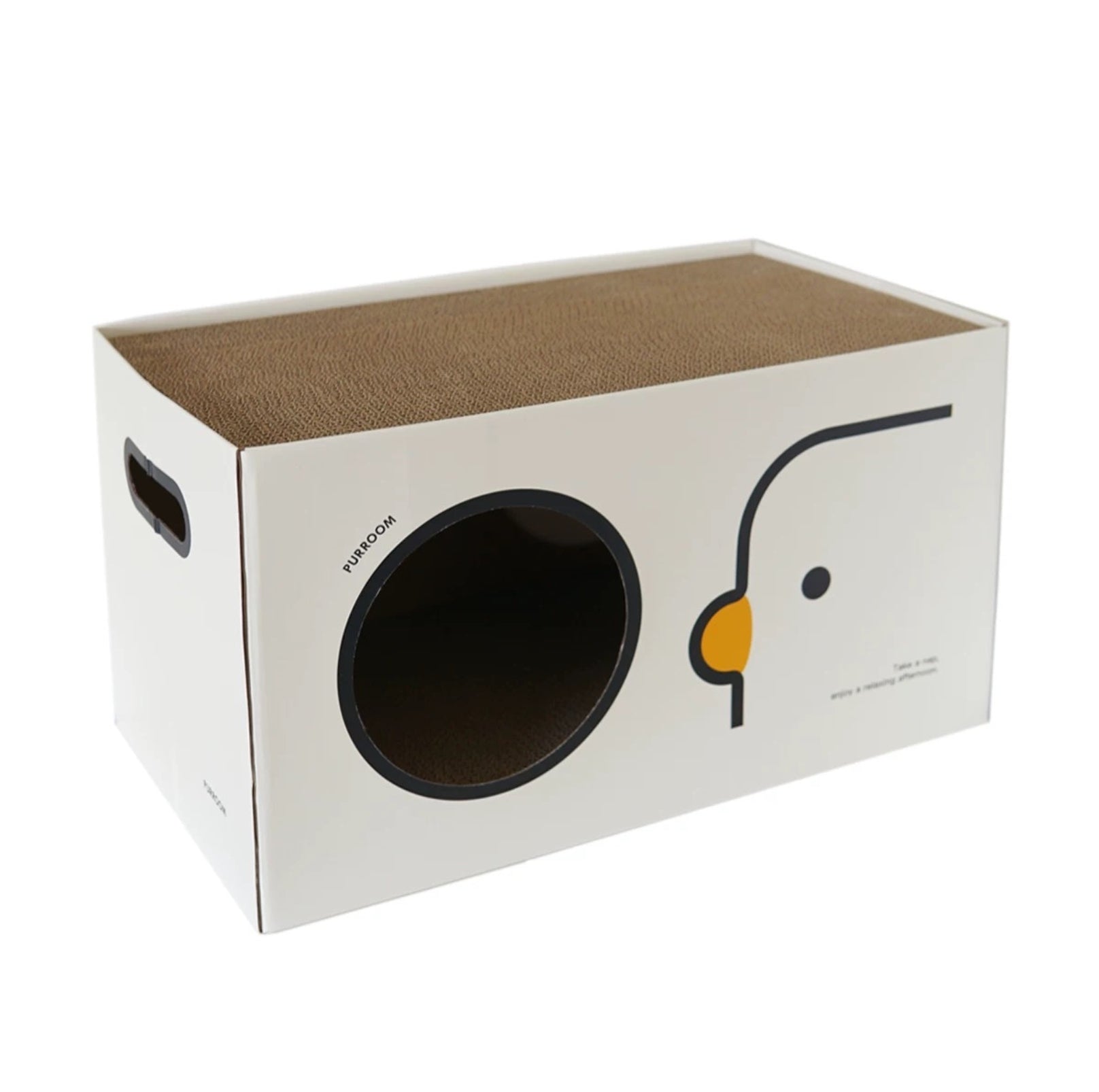 PURROOM Little Chicken Series: Rectangular Box Cat Scratcher - {{product.type}} - PawPawUp