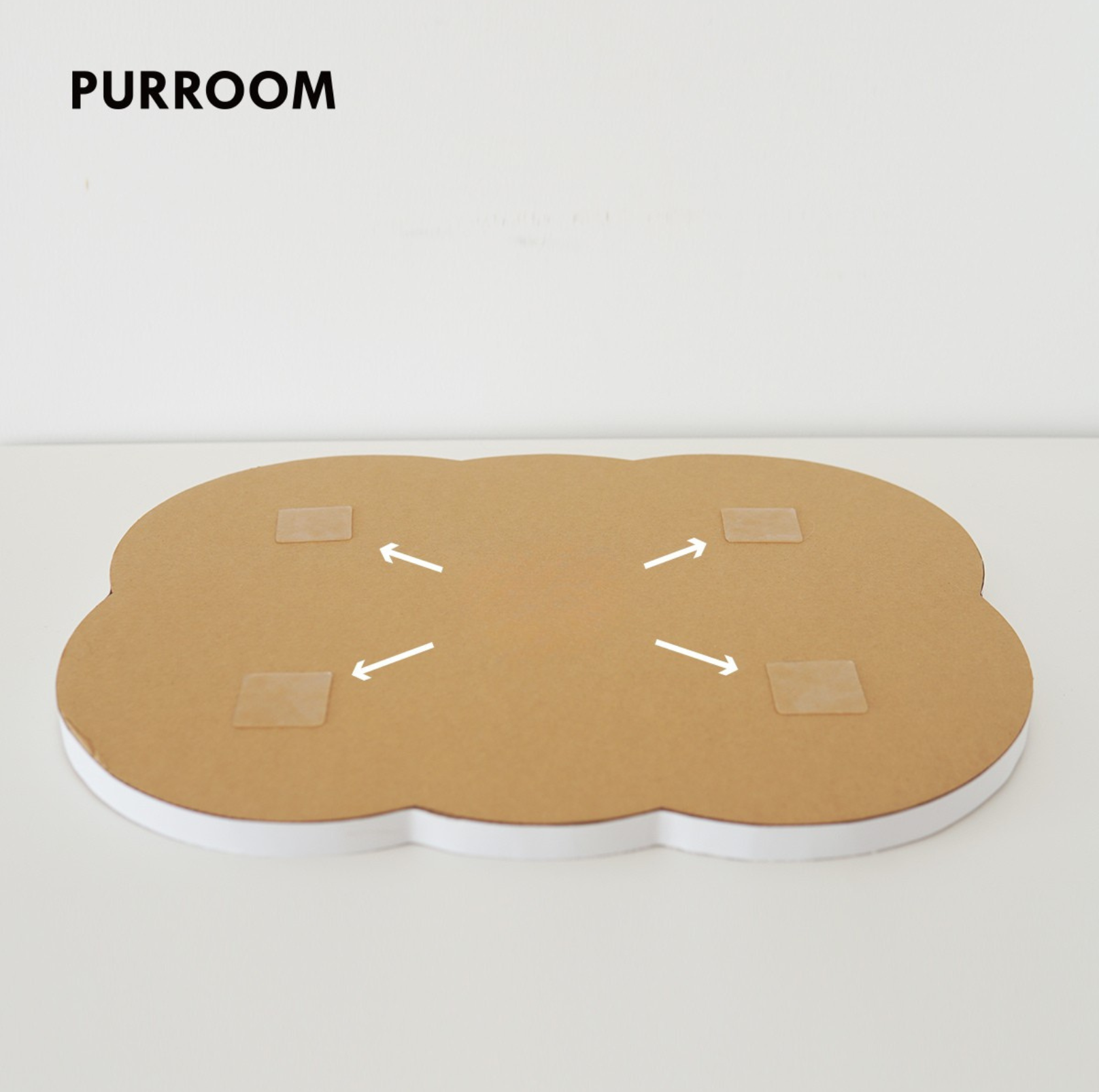 Purroom Little Chicken Series - Wall-Mount Corrugated Cat Scratcher - {{product.type}} - PawPawUp