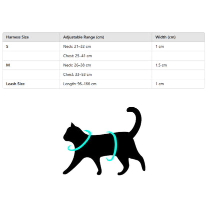 Purrpy Candy Cat Harness and Leash Set - {{product.type}} - PawPawUp