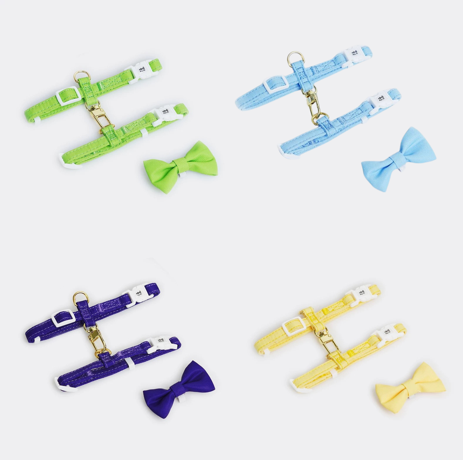 Purrpy Candy Cat Harness and Leash Set - {{product.type}} - PawPawUp