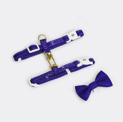 Purrpy Candy Cat Harness and Leash Set - {{product.type}} - PawPawUp