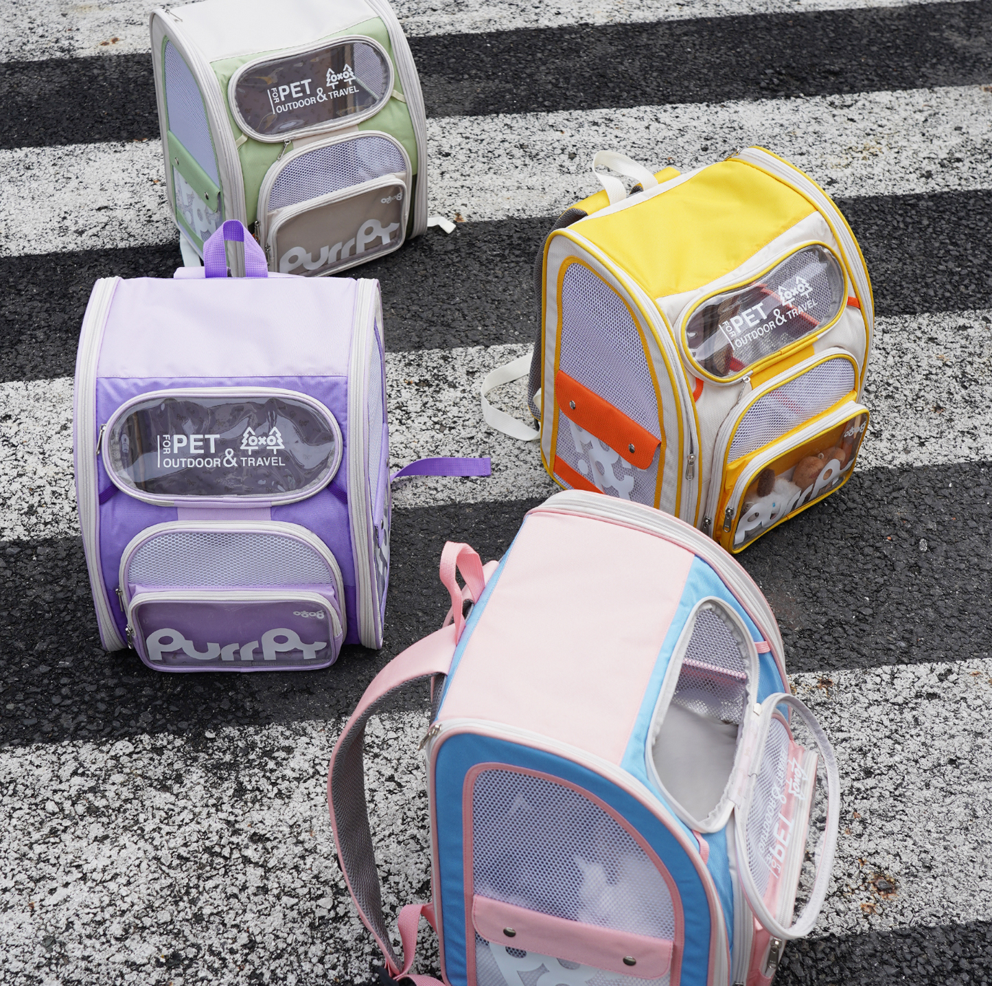 Purrpy "Candy Jelly" Pet Backpack Cat Carrier - {{product.type}} - PawPawUp