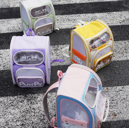 Purrpy "Candy Jelly" Pet Backpack Cat Carrier - {{product.type}} - PawPawUp