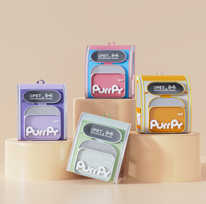 Purrpy "Candy Jelly" Pet Backpack Cat Carrier - {{product.type}} - PawPawUp