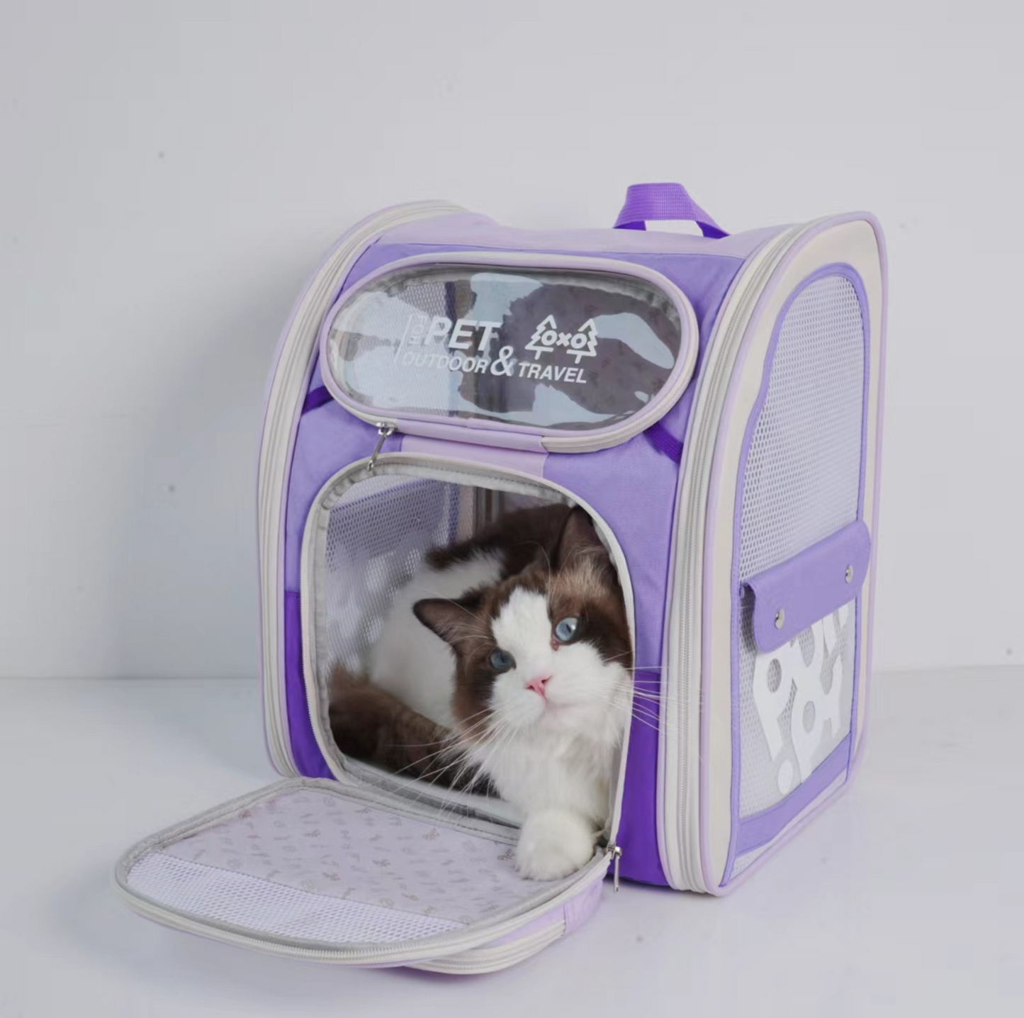 Purrpy "Candy Jelly" Pet Backpack Cat Carrier - {{product.type}} - PawPawUp