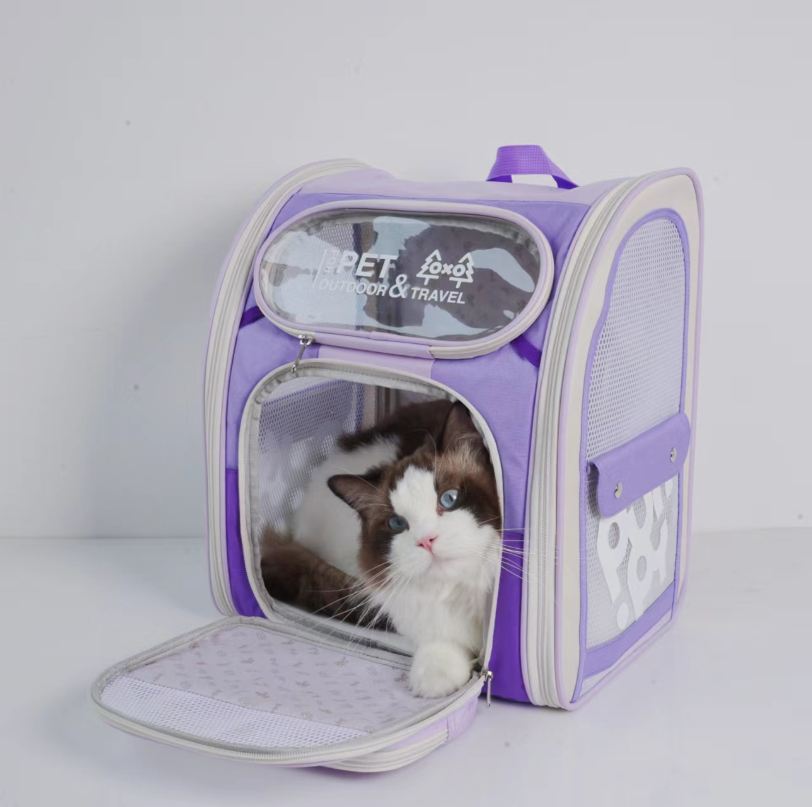 Purrpy "Candy Jelly" Pet Backpack Cat Carrier - {{product.type}} - PawPawUp