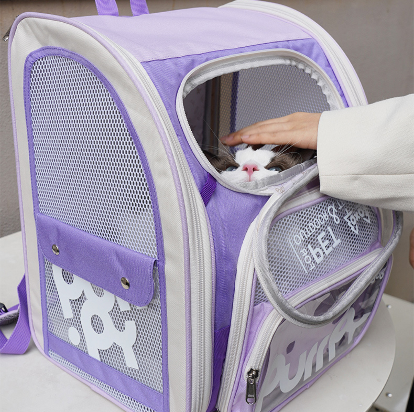Purrpy "Candy Jelly" Pet Backpack Cat Carrier - {{product.type}} - PawPawUp