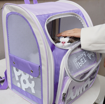 Purrpy "Candy Jelly" Pet Backpack Cat Carrier - {{product.type}} - PawPawUp