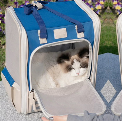 Purrpy Elegant Pet Backpack Cat Carrier - {{product.type}} - PawPawUp