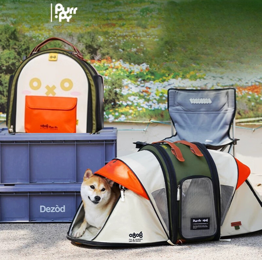 Purrpy Multifunctional Pet Backpack & Tent Car Carrier - {{product.type}} - PawPawUp