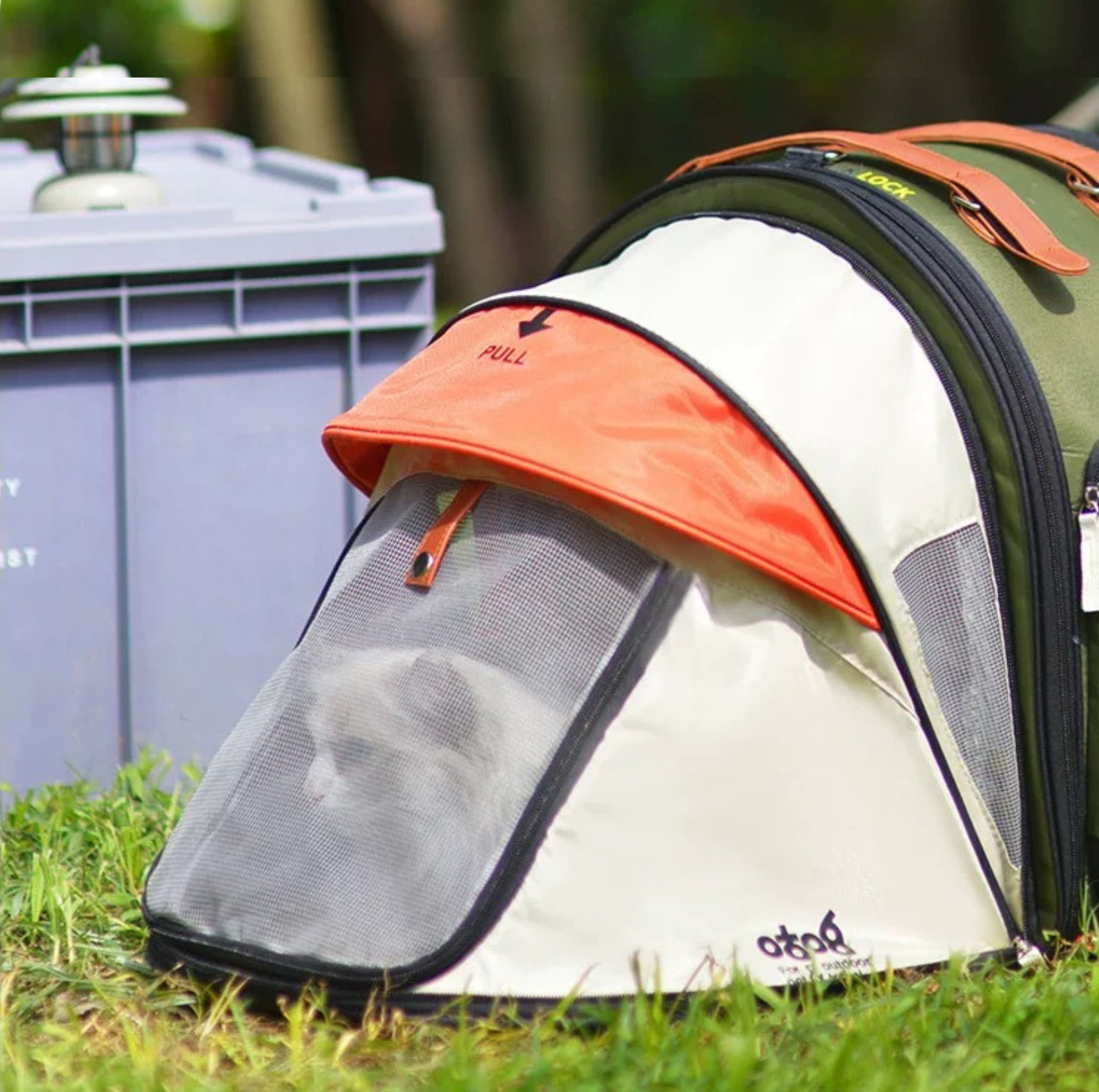 Purrpy Multifunctional Pet Backpack & Tent Car Carrier - {{product.type}} - PawPawUp