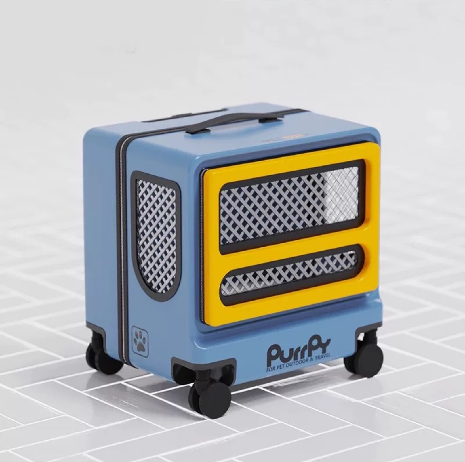 Purrpy "Sugar Cube" Luggage Pet Carrier Cat Carrier - {{product.type}} - PawPawUp