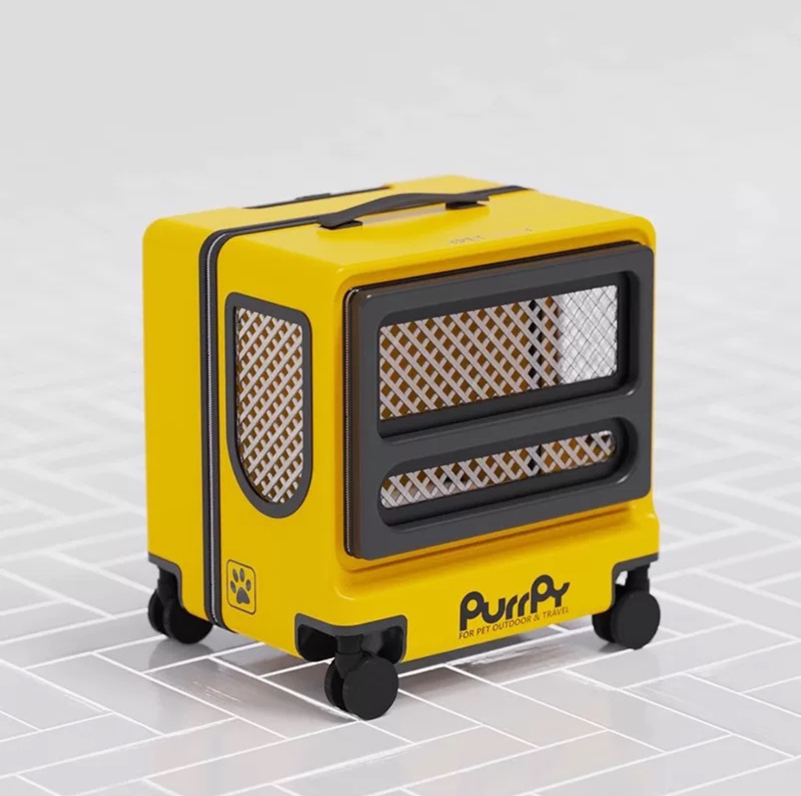 Purrpy "Sugar Cube" Luggage Pet Carrier Cat Carrier - {{product.type}} - PawPawUp