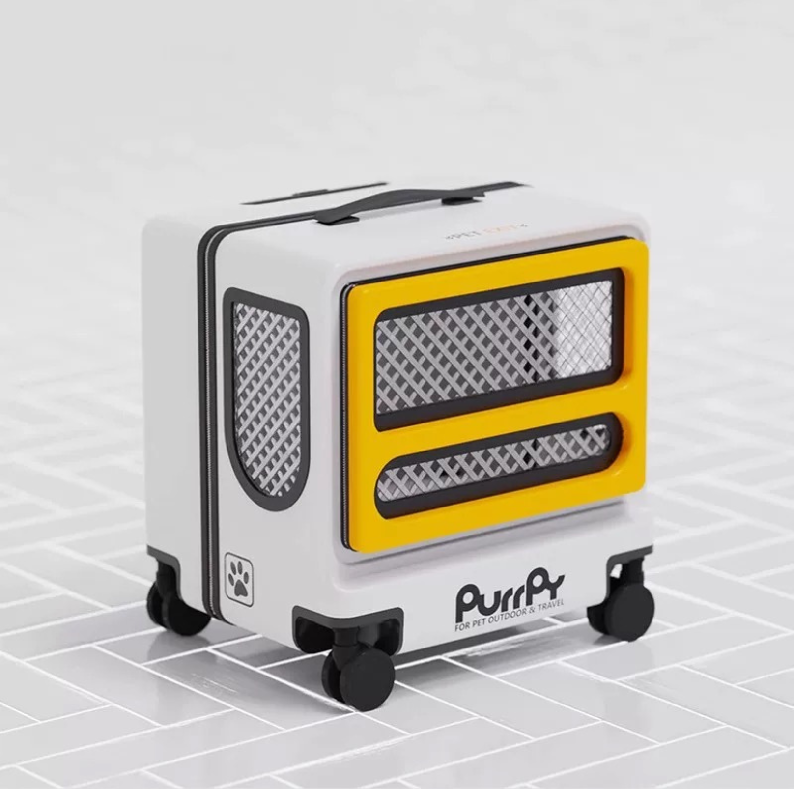 Purrpy "Sugar Cube" Luggage Pet Carrier Cat Carrier - {{product.type}} - PawPawUp