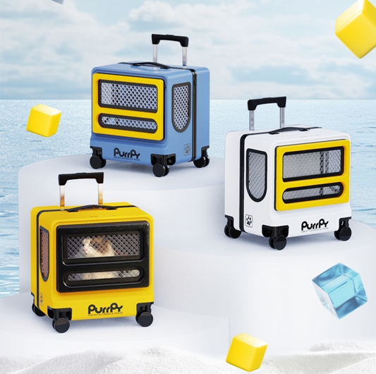Purrpy "Sugar Cube" Luggage Pet Carrier Cat Carrier - {{product.type}} - PawPawUp