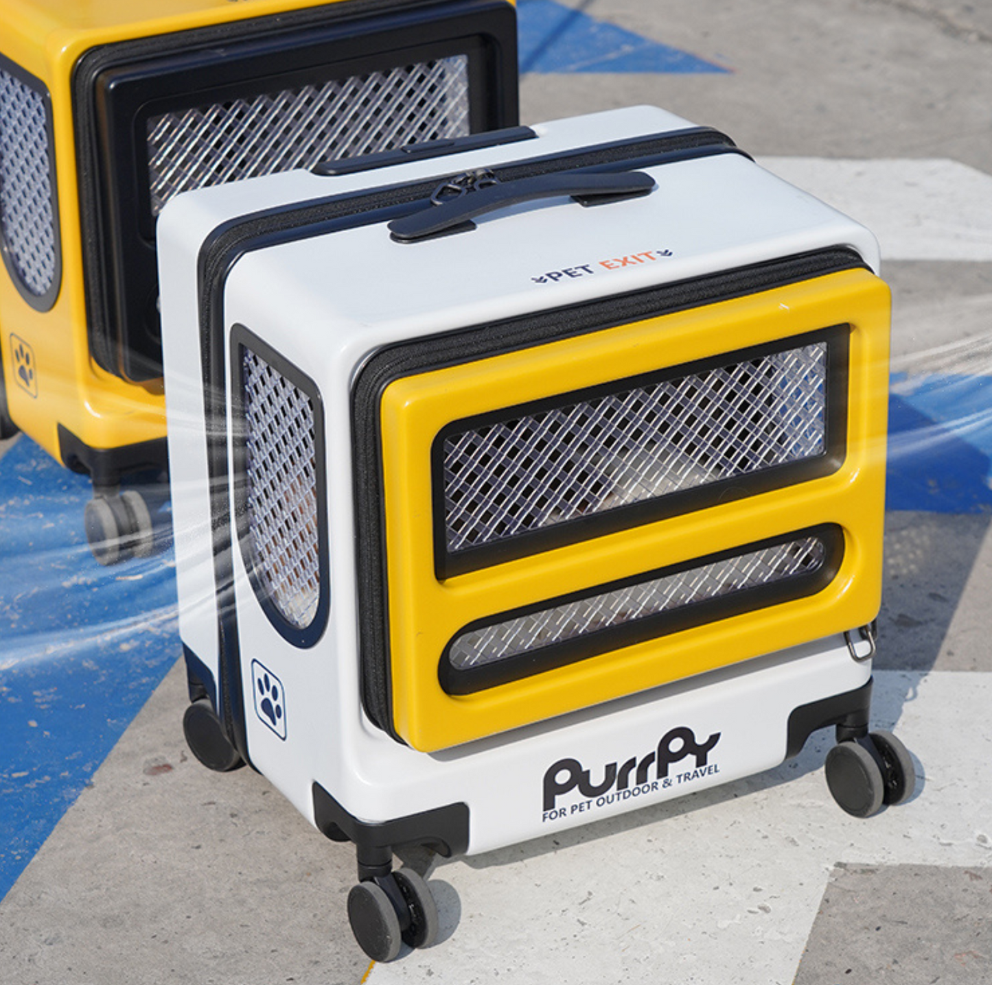 Purrpy "Sugar Cube" Luggage Pet Carrier Cat Carrier - {{product.type}} - PawPawUp