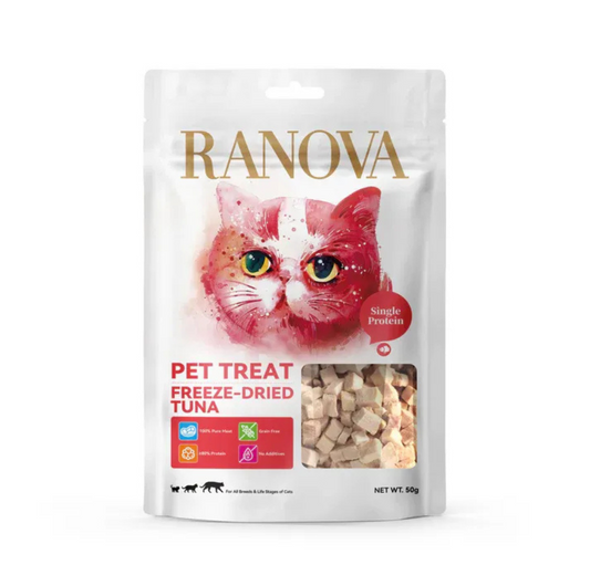 Ranova Freeze-Dried Tuna Cat Treats 50g - {{product.type}} - PawPawUp