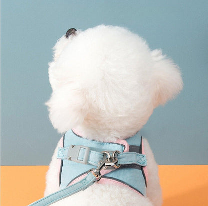Reflective Pet Vest Harness with Anti-Escape Design - {{product.type}} - PawPawUp
