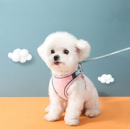 Reflective Pet Vest Harness with Anti-Escape Design - {{product.type}} - PawPawUp
