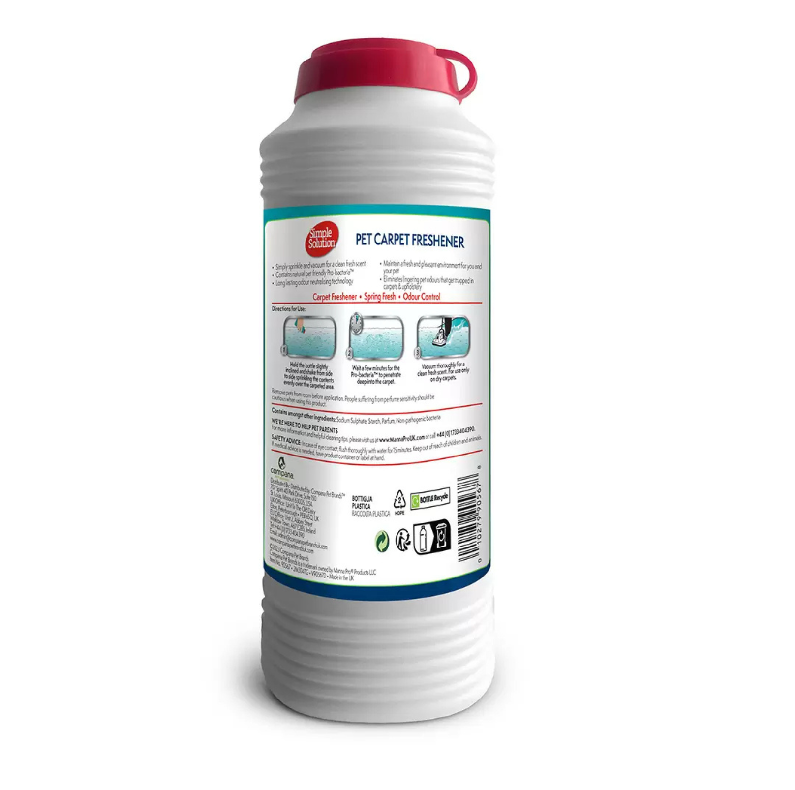 SIMPLE SOLUTION Pet Carpet Freshener Powder - {{product.type}} - PawPawUp