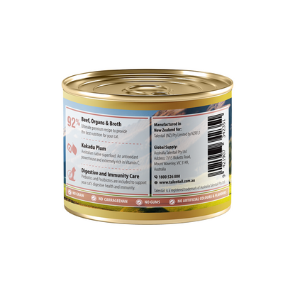 Talentail Ultimate New Zealand Beef Wet Cat Food 180g - {{product.type}} - PawPawUp