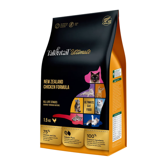 Talentail Ultimate New Zealand Chicken Dry Cat Food - {{product.type}} - PawPawUp
